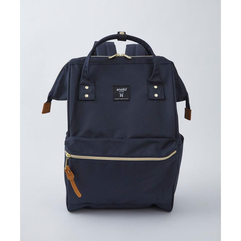 Anello Cross Bottle Kuchigane Backpack R (Navy)