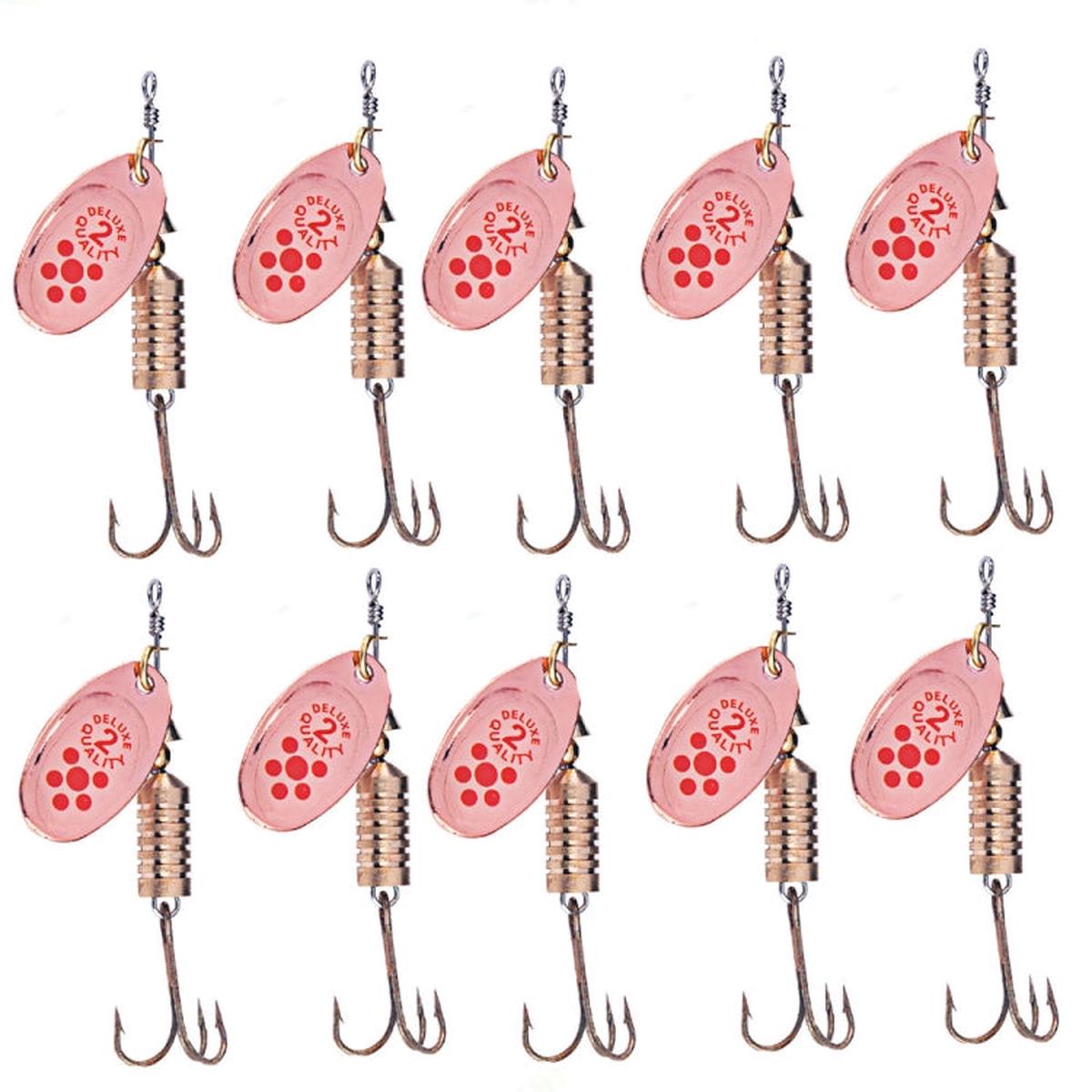 10 PCS HENGJIA SP054 6.7cm / 7g Fresh Water Sequins Road Bait