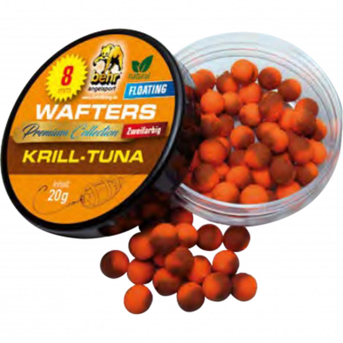 Bi-Color Floating Wafters Premium Collection (Krill-Tuna)