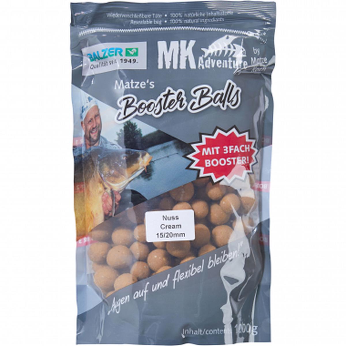 Boilies Booster Balls Sonderausgabe (Nuss)
