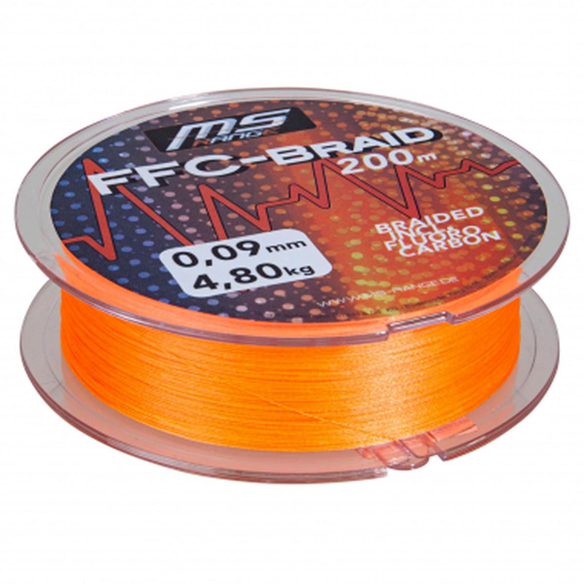Fishing line FFC-Braid (orange)