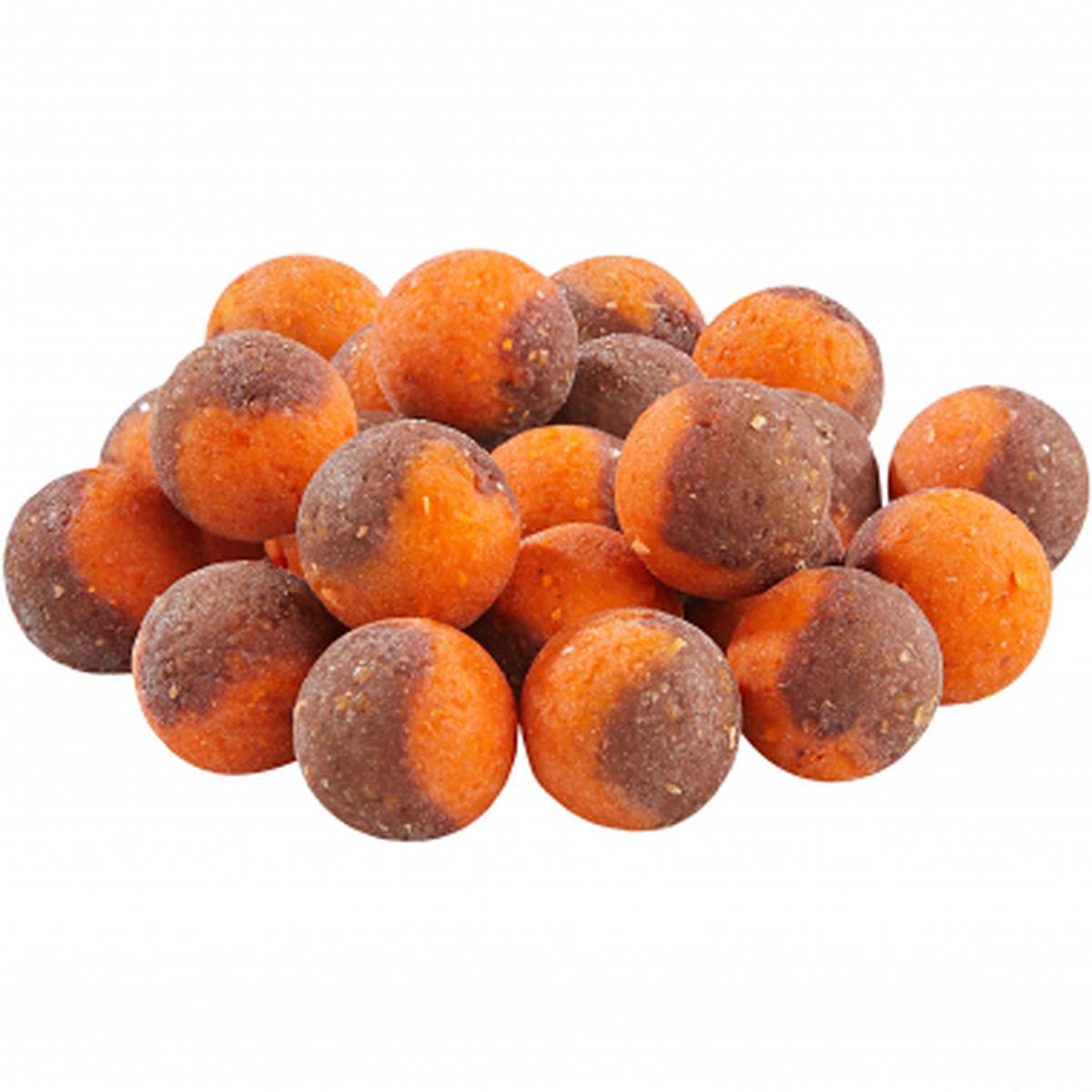 Matze's two-color booster balls (Scopex/Nut Cream)