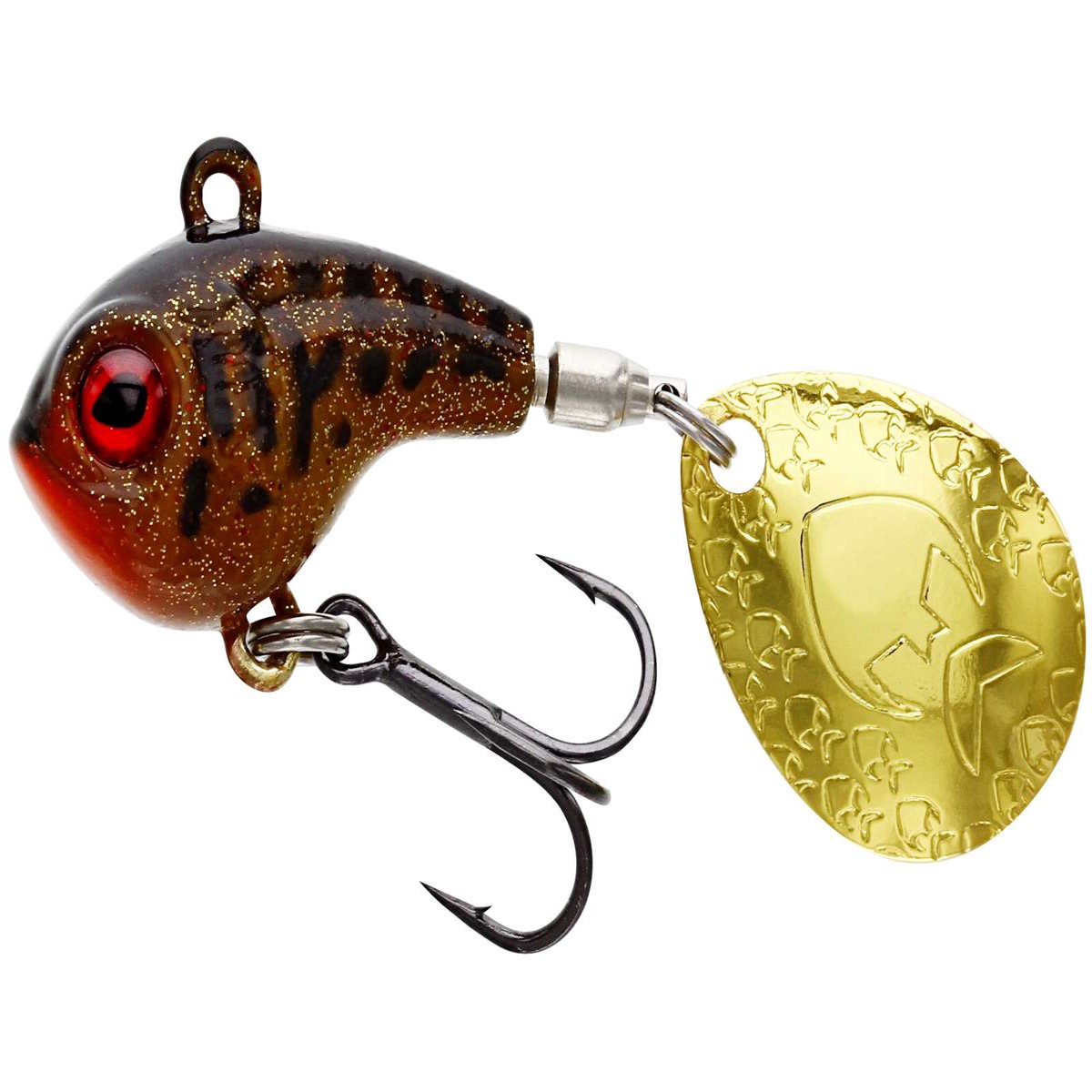 Westin DropBite Spin Tail Jig 2.6cm 8g Motoroil Burbot