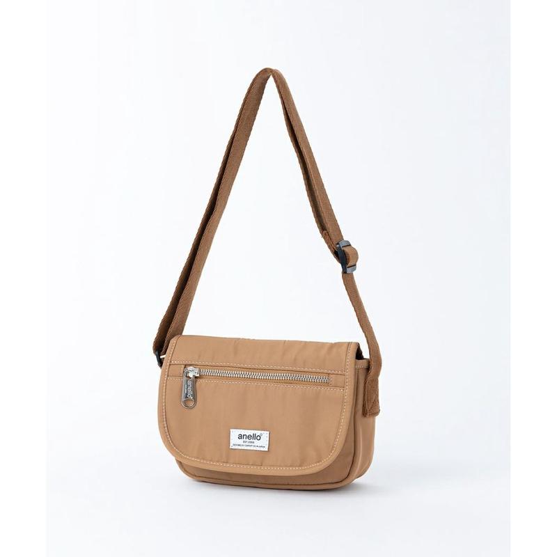 Anello Town Mini Shoulder Bag (Beige)