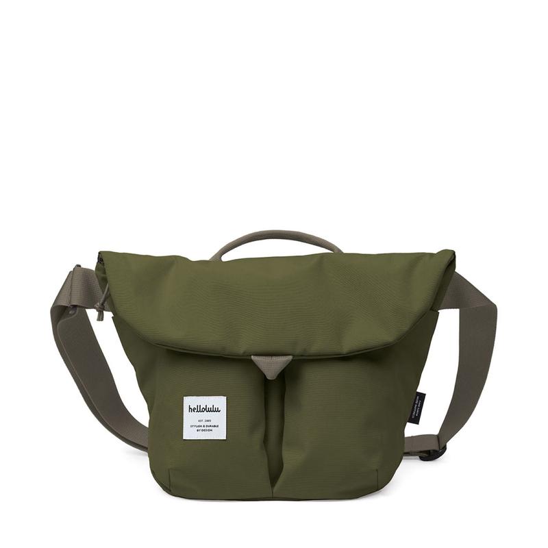 Hellolulu Kasen Shoulder Bag Recycled (Capulet Olive)