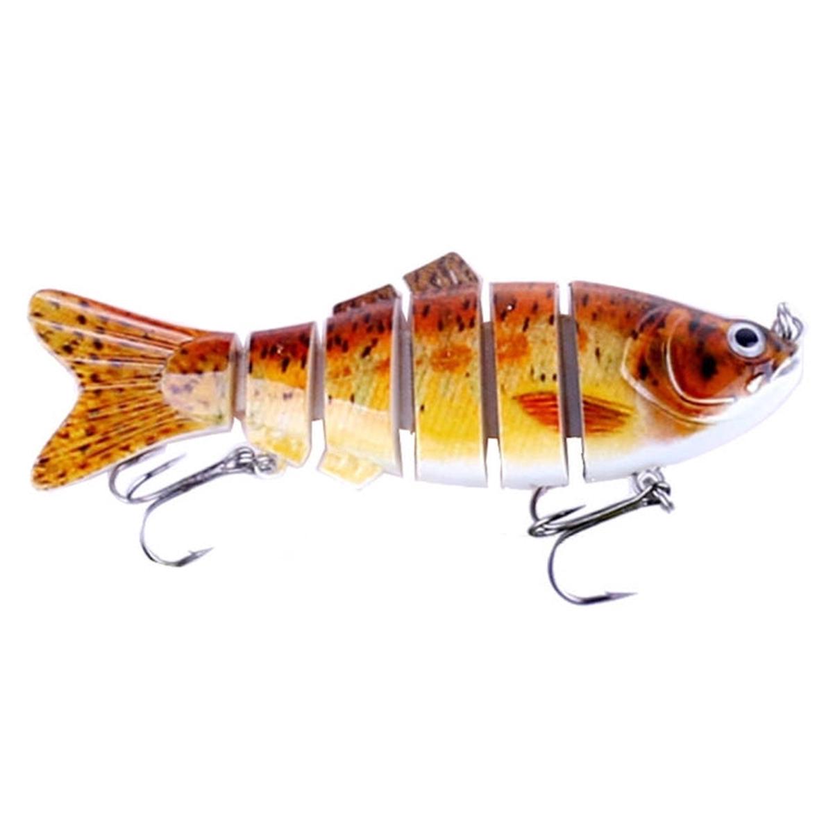 HENGJIA JM020 5# 11cm 18g Multi-section Plastic Hard Baits Fishing Lures Set Fishing Tackle Baits