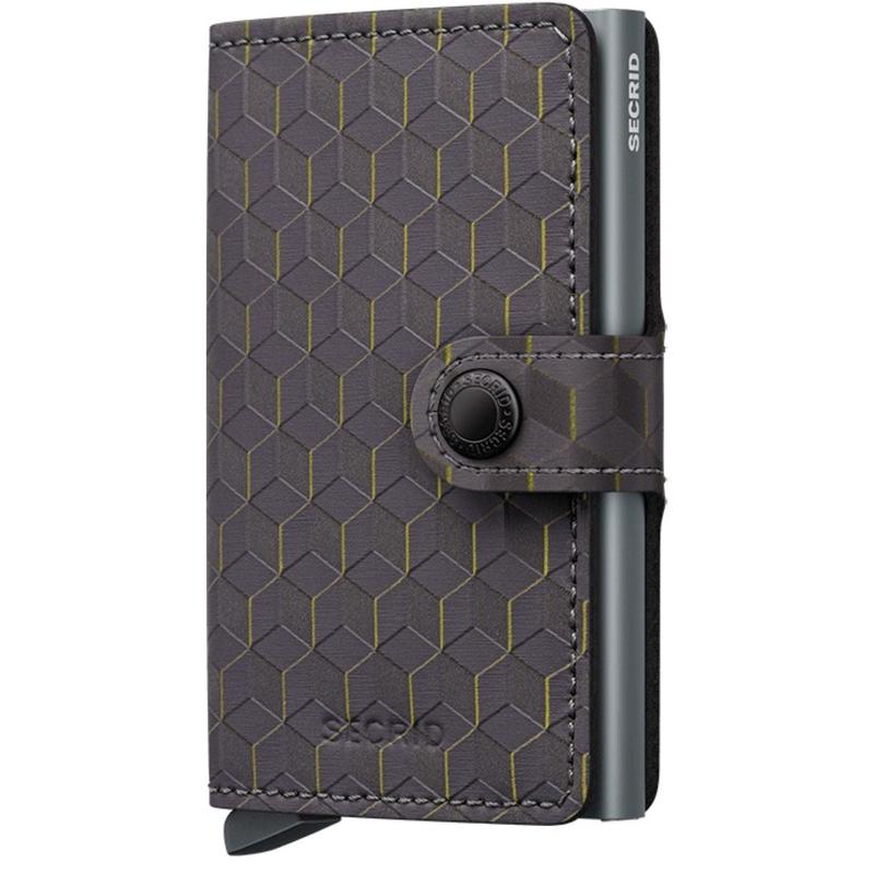 Secrid Miniwallet Optical - Grey-Yellow