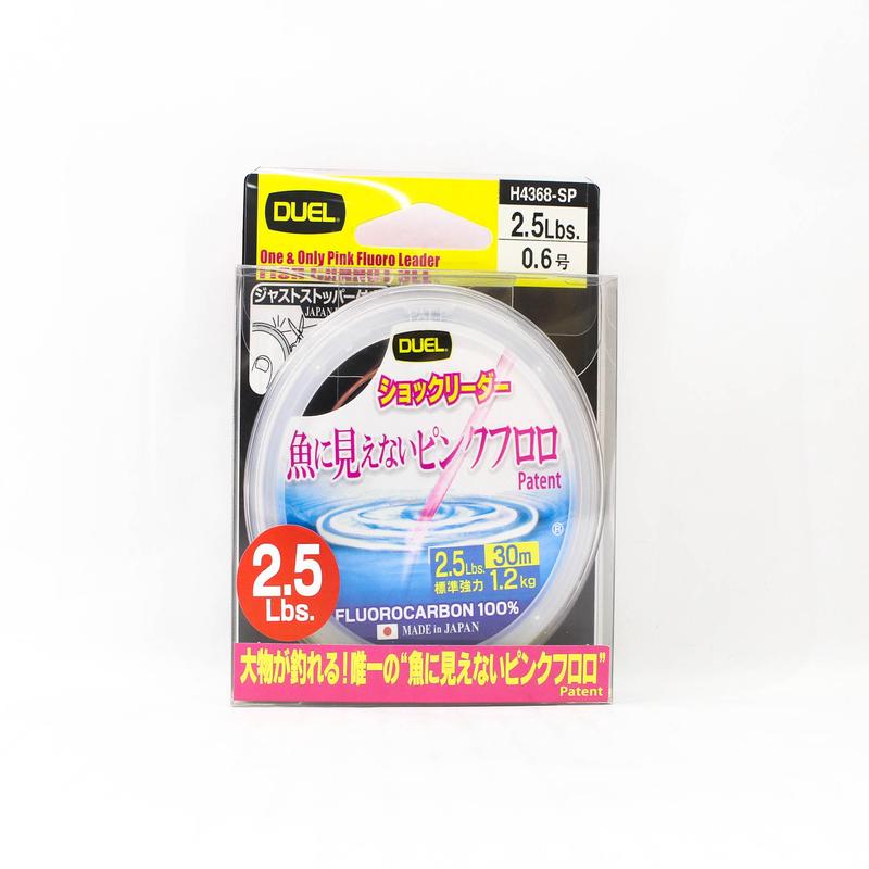 Yo Zuri Duel Pink Fish Cannot See Fluorocarbon 30m 2.5lb H4368-SP (8200)