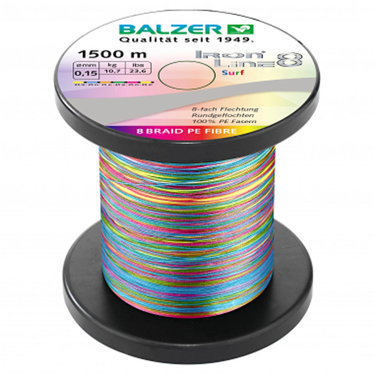 Fishing Line Iron Line Surf (multicolor, 1.500 m)