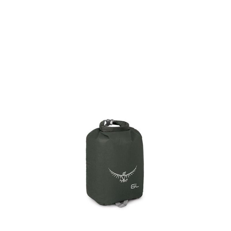 Osprey Ultralight Drysack 6L - Waterproof Storage - Non-Submersible (Shadow Grey)