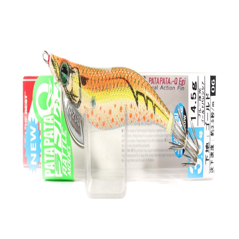 Yo Zuri Egi Pata Pata Q Rattle Squid Jig Sinking Lure 3.0 A1724-BLGV (5302)