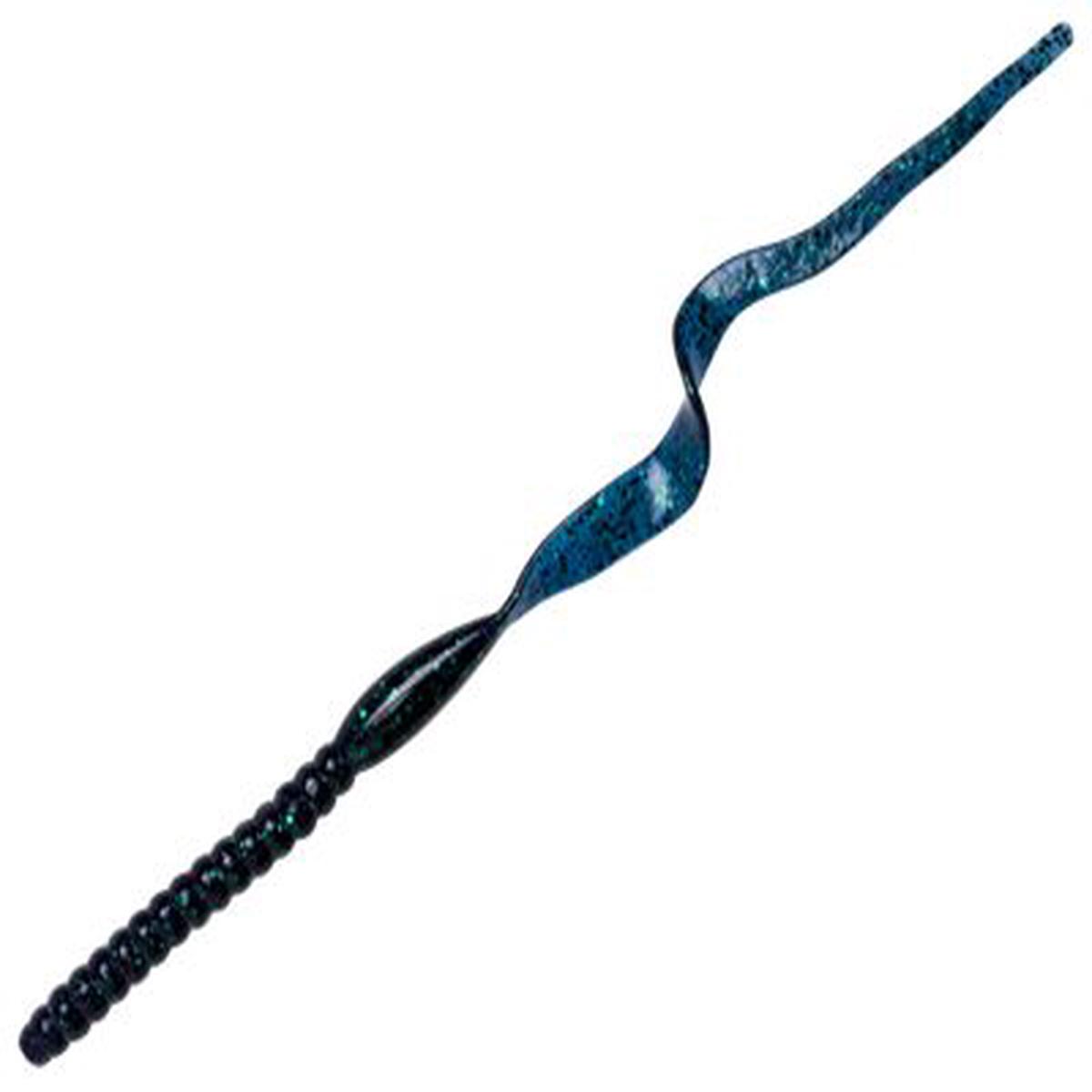 Yum Ribbon Tail Worm - 7.5in - Junebug
