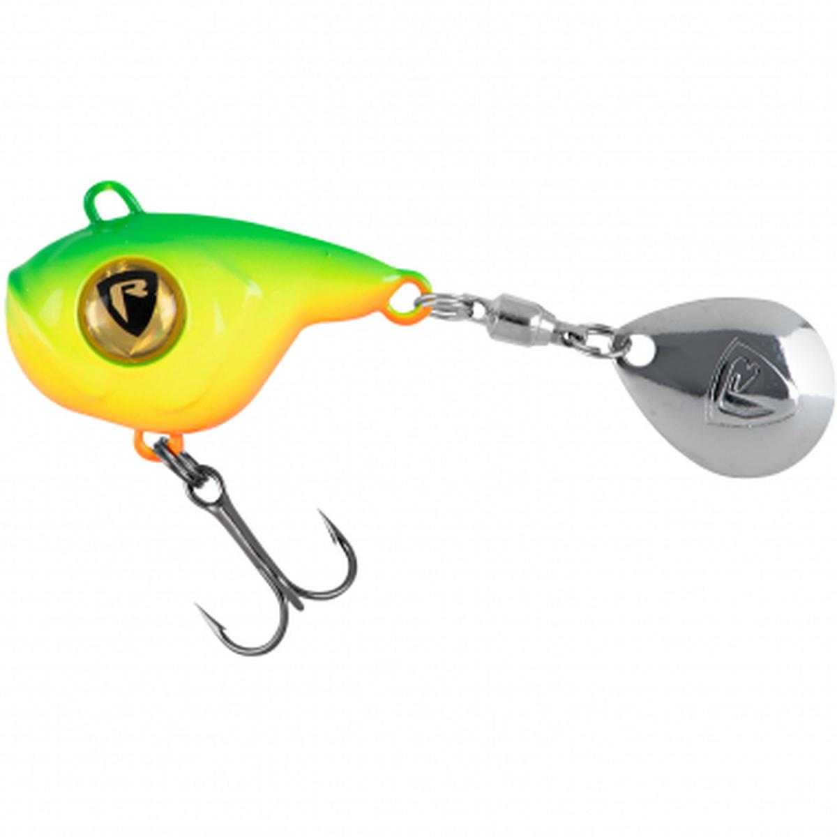Artificial Lure Ultra UV Big Eye Spin (Firetiger)