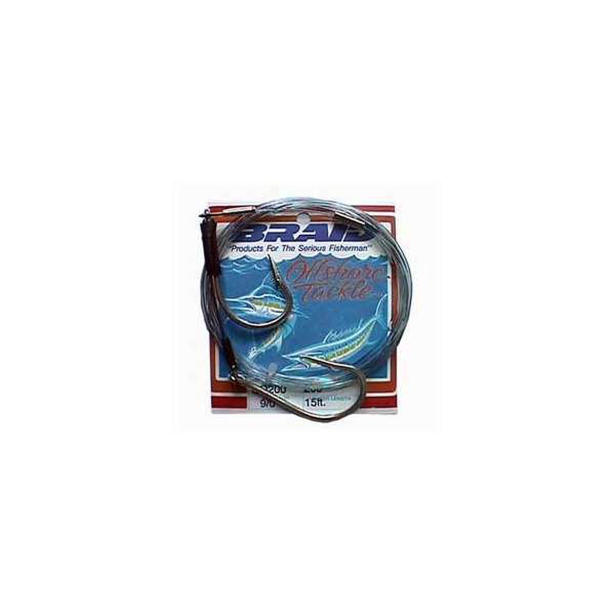 Braid Cable Double Hook Rig 15 Ft. 150 ZZB