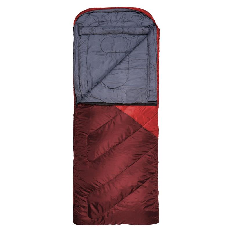 Teton Sports Celsius -7c/20f Sleeping Bag in Ruby and Grey