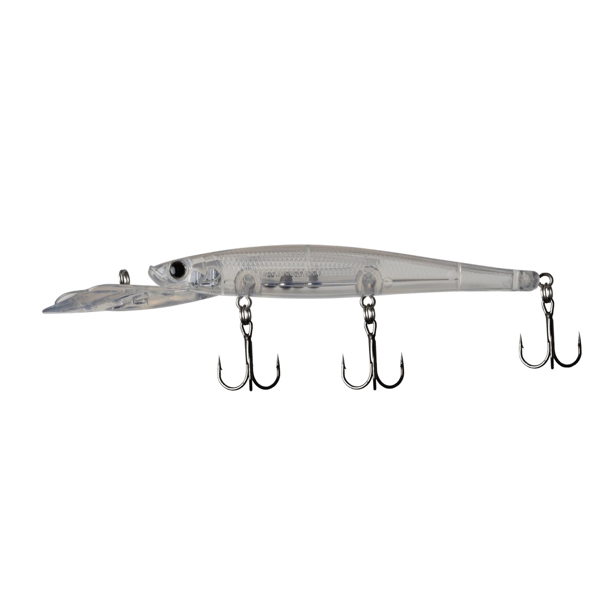 WalleyeX Brawler #12 Crankbait - Clear