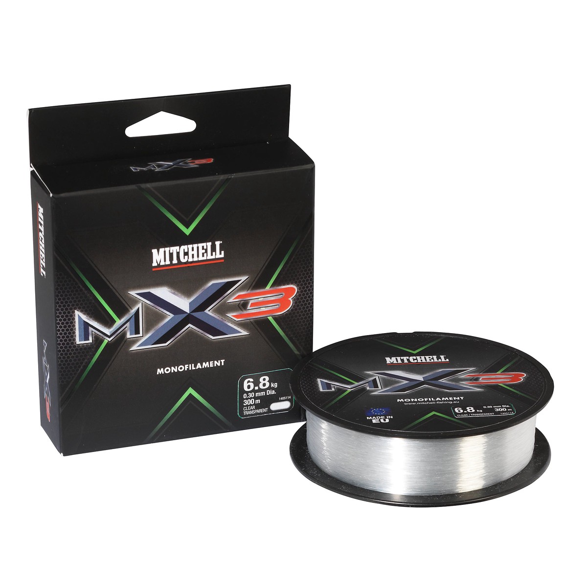 Mitchell MX3 Monofilament 150m Line