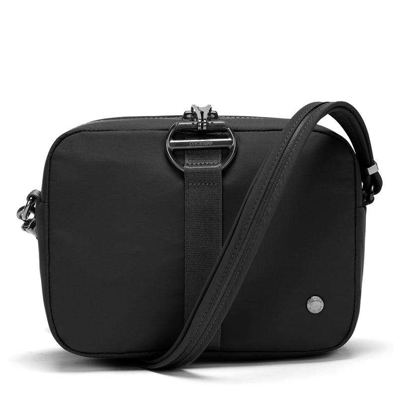 Pacsafe Citysafe CX Anti-Theft Square Crossbody Bag (Econyl Black)