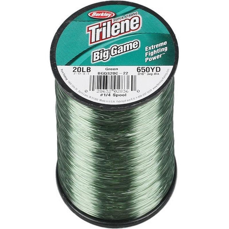 20 lb Trilene Big Game Monofilament Line Quarter Pound Spool - (650yd)