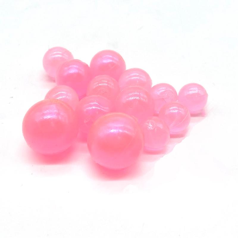 BNR Tackle Soft Beads - 25 Mm - Pink Sheen