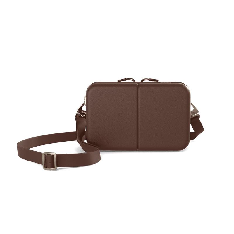 July Carry Me Mini Case With Detachable Strap 5" (Limited Edition) - Dark Brown