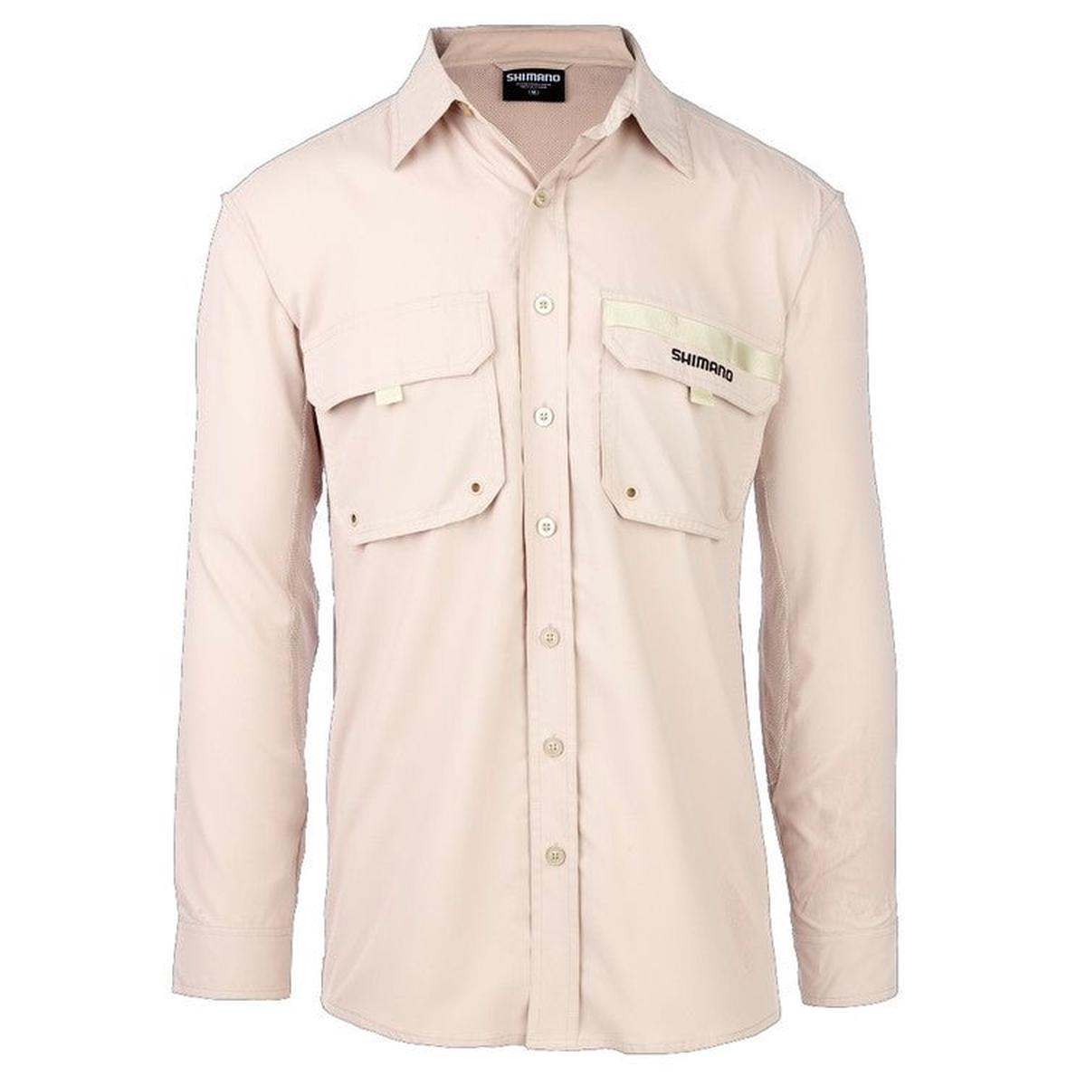 SHIMANO VENTED SHIRT OATMEAL SMALL