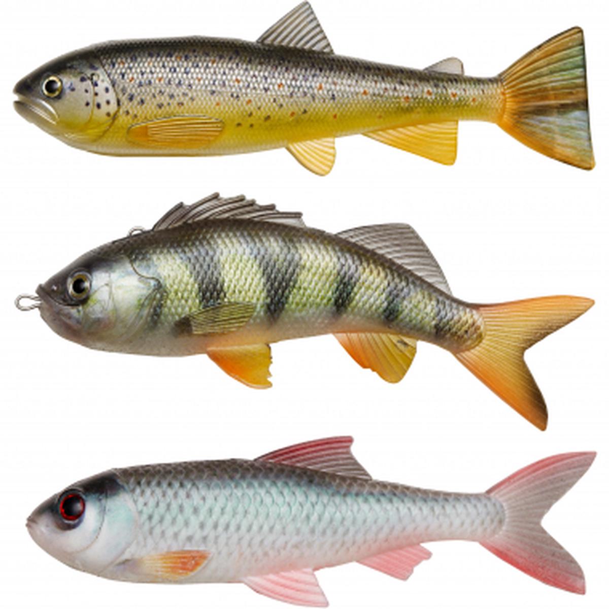 Roach Skinz Set (Natural Roach/Natural Perch/Brown Trout)