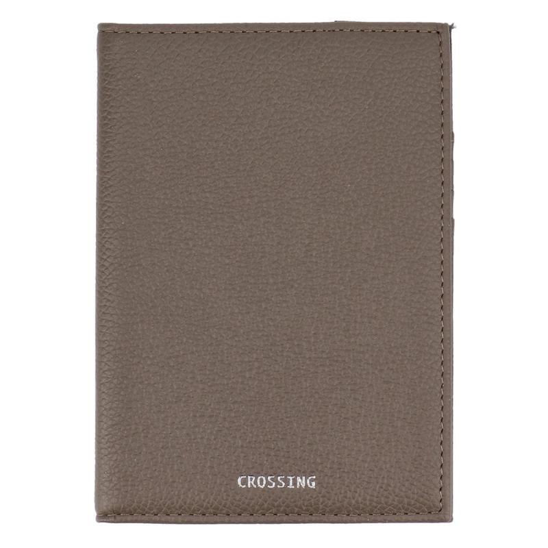 Crossing Milano Passport Holder Rfid - Dark Khaki