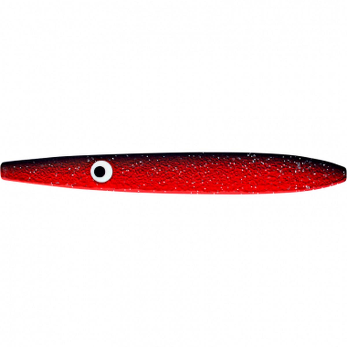Inline sea trout spoon (white/red)