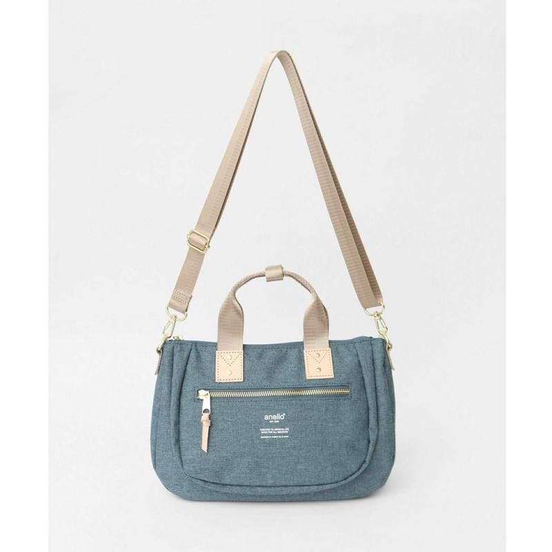Anello Atelier 2Way Mini Tote Bag (Denim Blue)