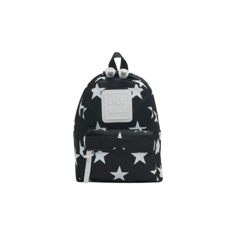 Cilocala Star Print Backpack X-Small (Black)