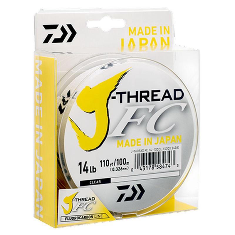 Daiwa J-Thread Fluoro Carbon 50M Leader Line