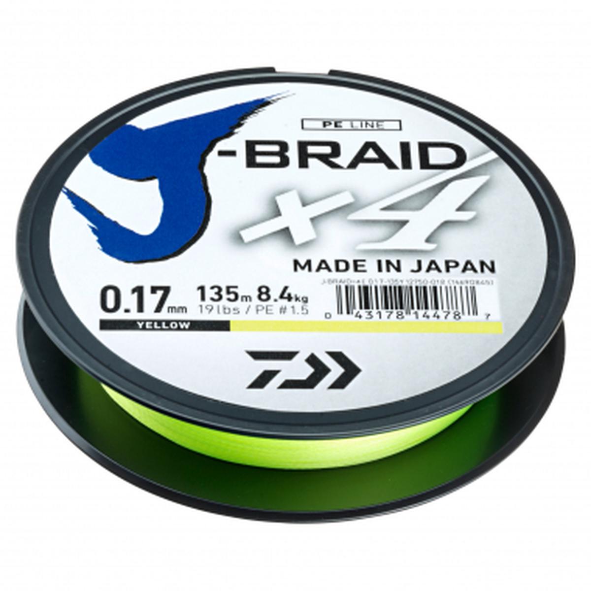 Fishing Line J-Braid X4 (yellow)