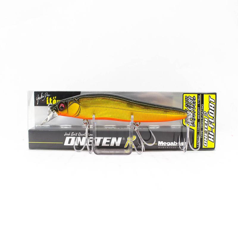 Megabass Vision 110 Oneten High Floating Lure GG Megabass Kinkuro (1141)