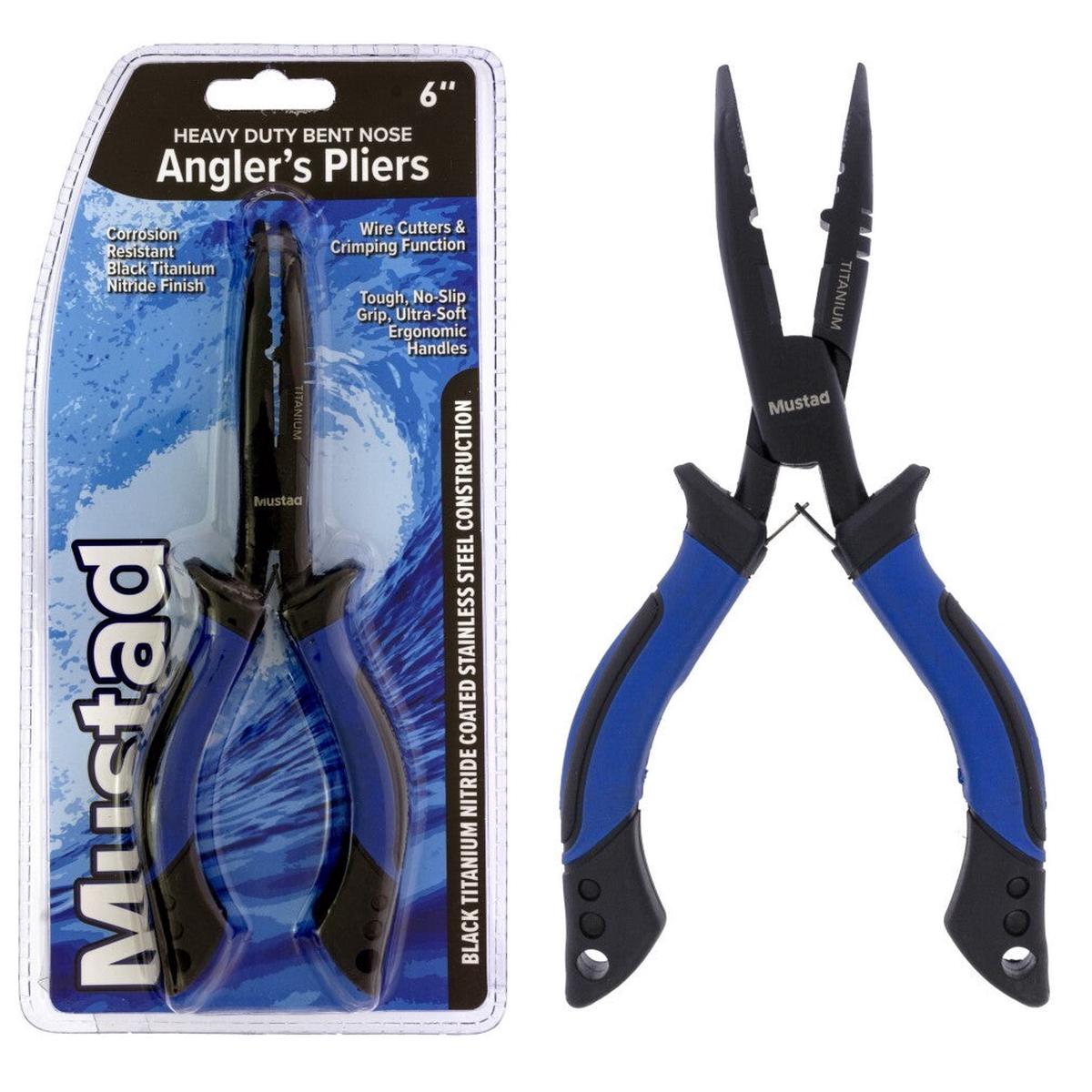 Mustad Bent Nose Pliers 6 Inch - MT317