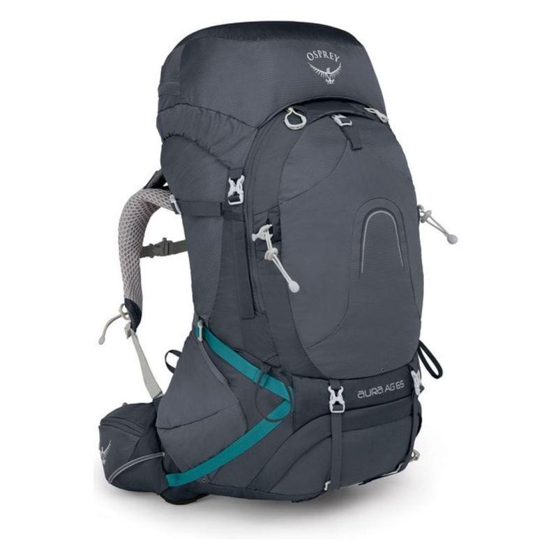 Osprey Aura AG 65 Backpack - Extra Small - Women's Backpacking (Vestal Grey)