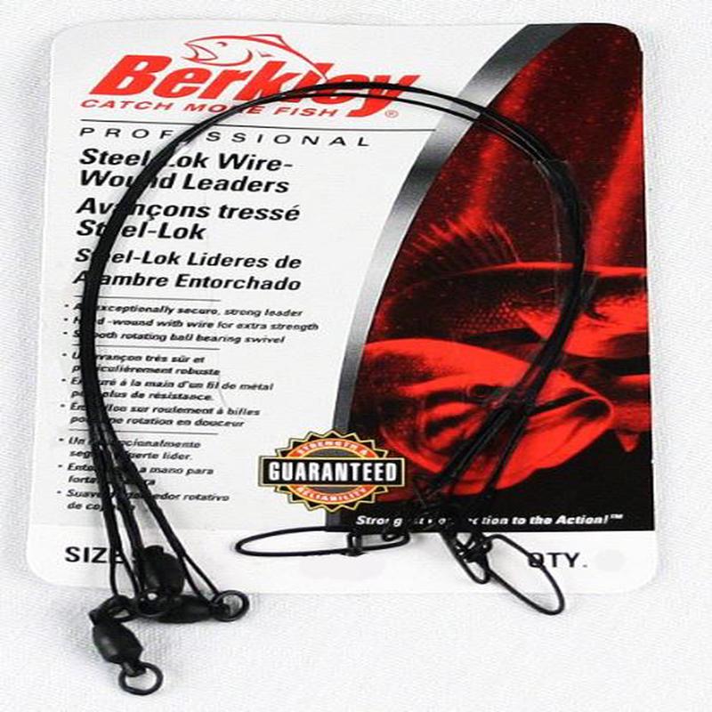 Wire Wound Steelon Leader - 12" - #45 (3 Pack)