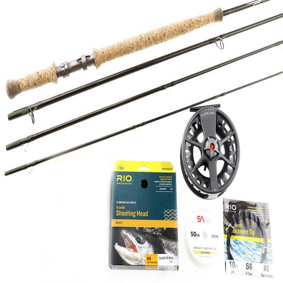 TFO LK Legacy two-handed fly set - 116 feet class 7