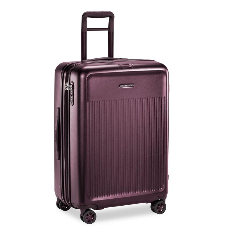 Briggs & Riley Sympatico Medium Expandable Spinner (Plum)