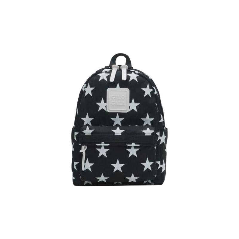 Cilocala Star Print Backpack Small (Black)