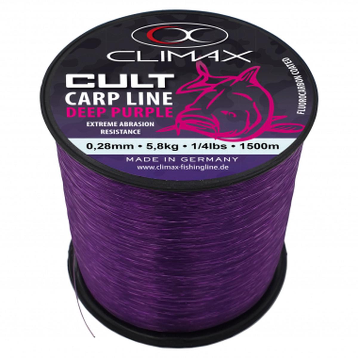 Fishing Line Cult Carp Deep Purple Monofilament (dark purple)