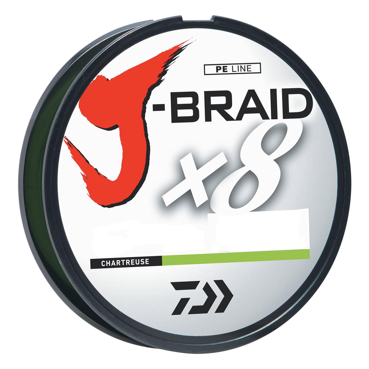 J-braid 50lb Chartreuse 300m