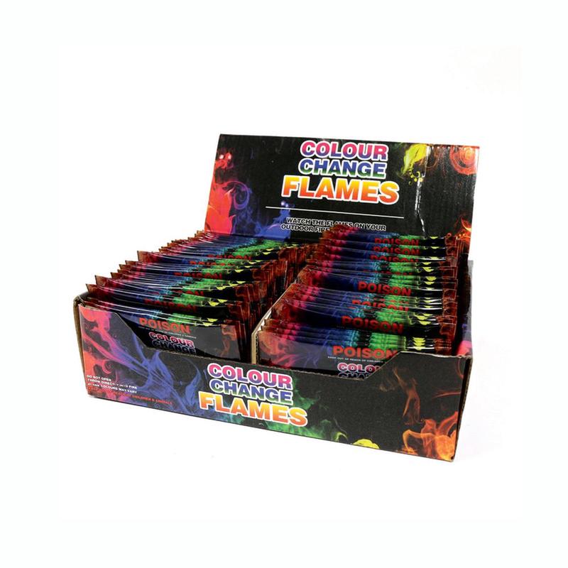 OZtrail Colour Change Flames 25g Sachet