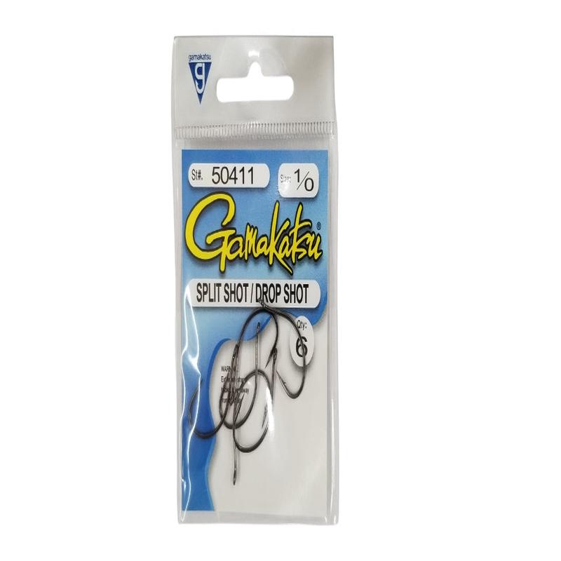 Split Shot/Drop Shot Hook - 1/0 (6 Pack)