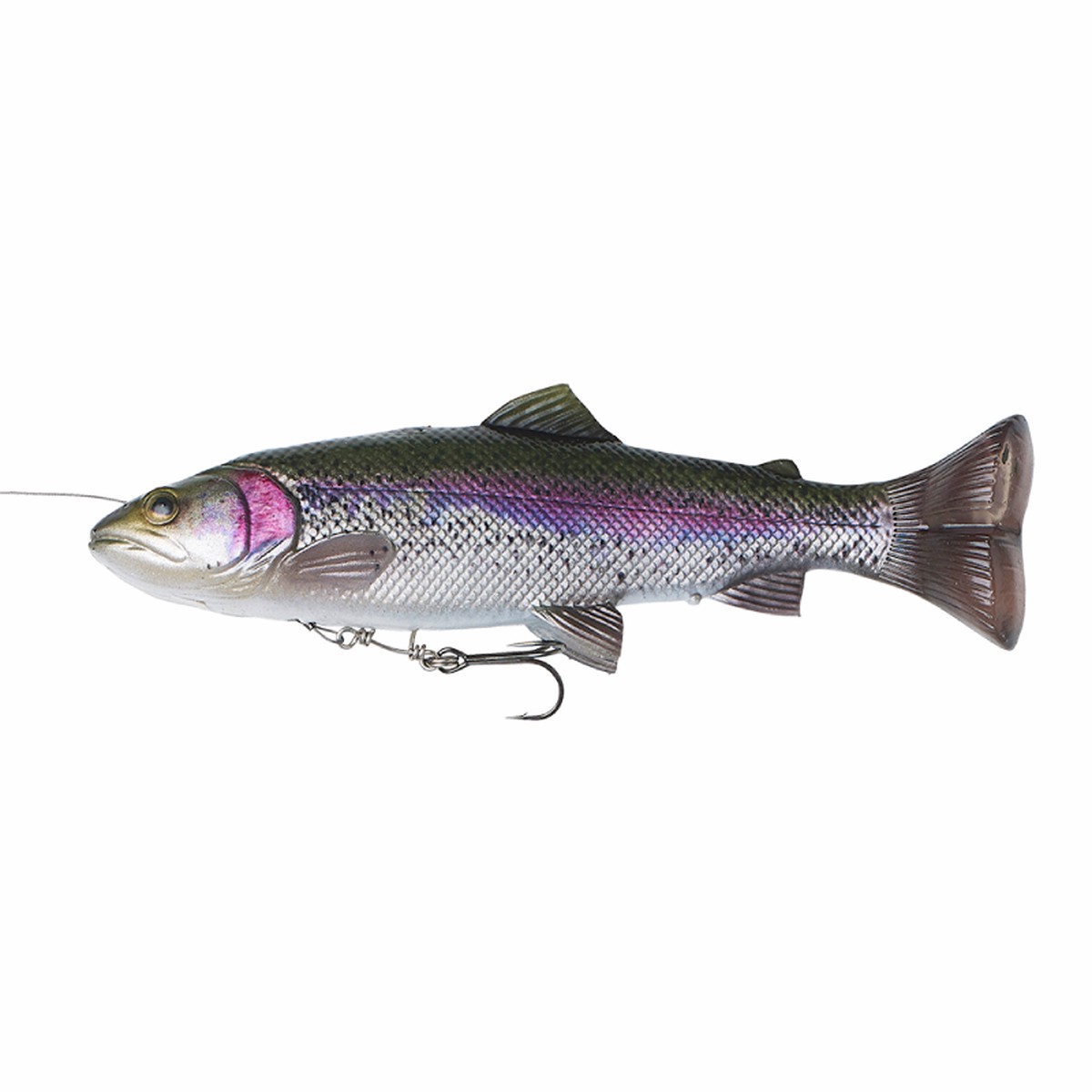 Savage Gear 4D Linethru Pulsetail Trout 20cm 102g SS Rainbow Trout