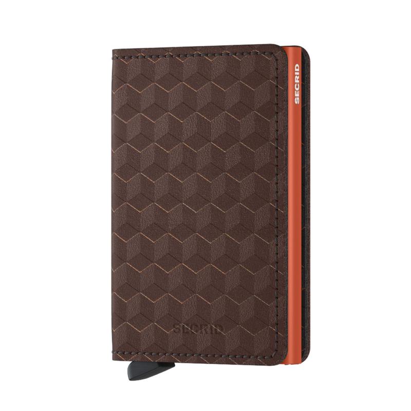 Secrid Slimwallet - Optical Brown-Orange
