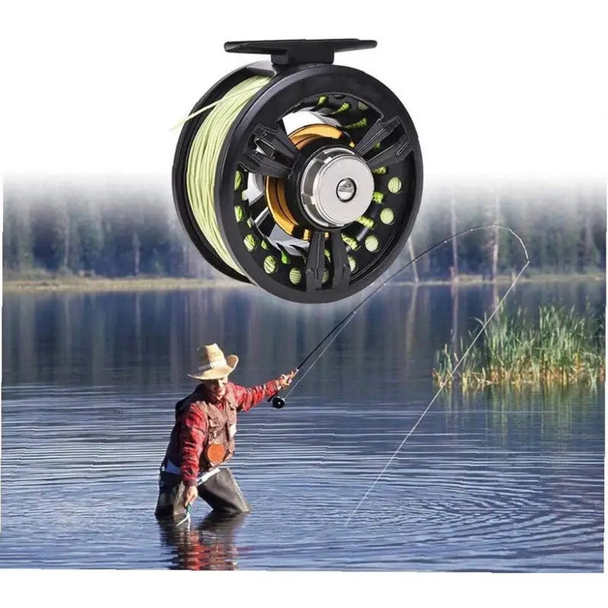 Silverbrook Fly Fishing Line Floating White - Wf-6F 100Ft