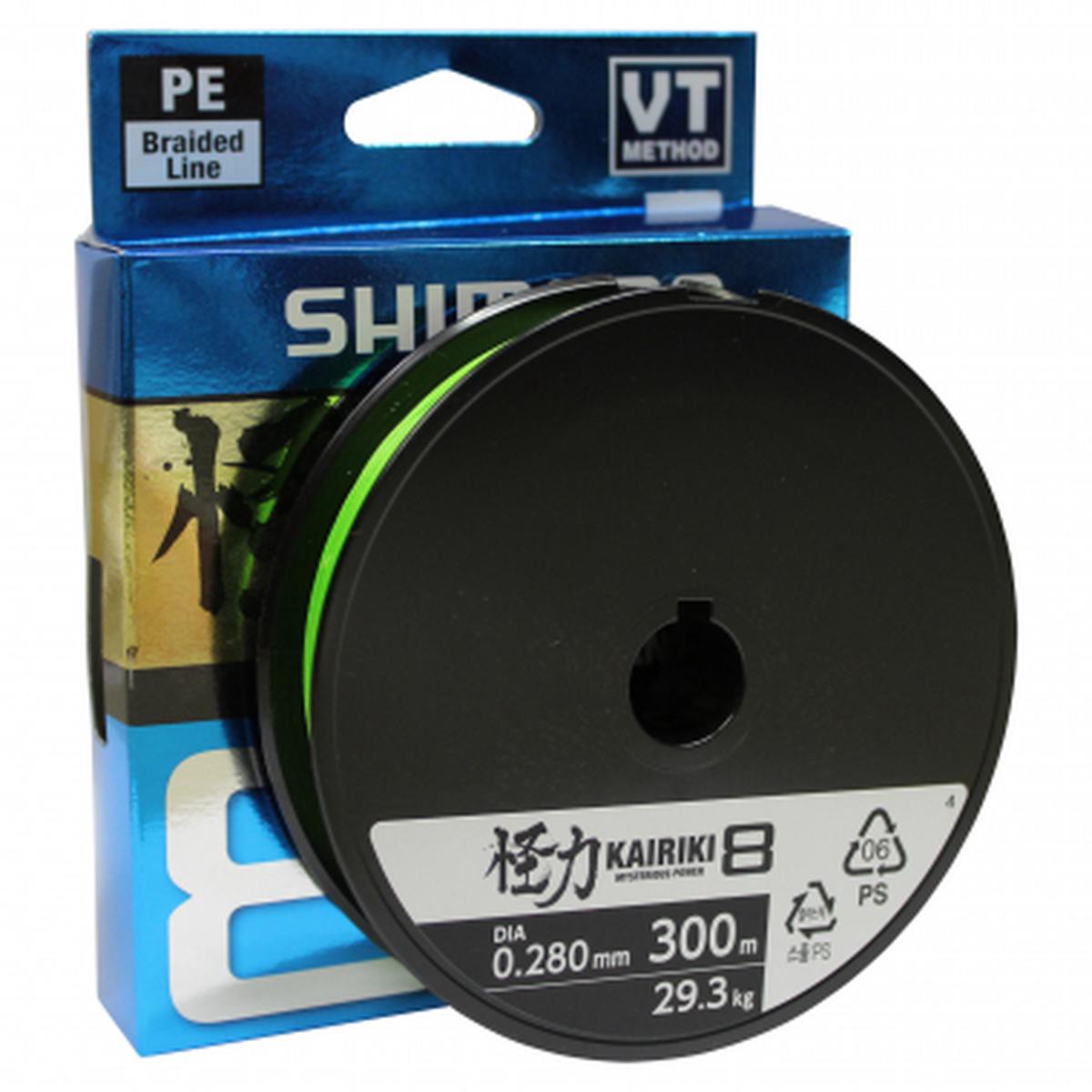 Fishing Line Kairiki SX 8 (yellow 300 m)