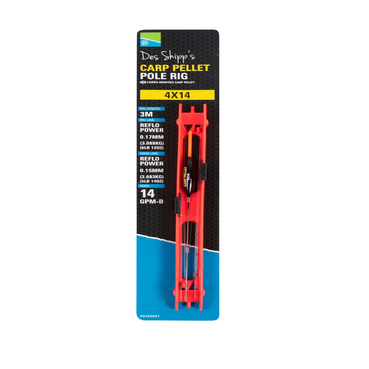 Preston Innovations Des Shipp Carp Fellet Pole Rig