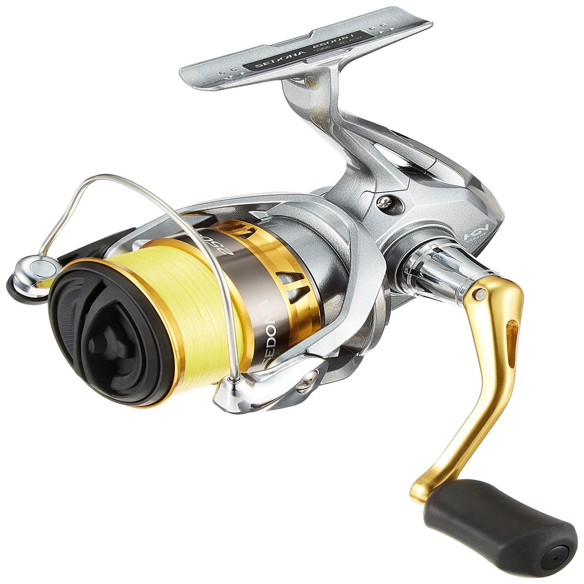 Shimano Sedona 2500S Spinning Reel with PE Line 100M for Bass Fishing